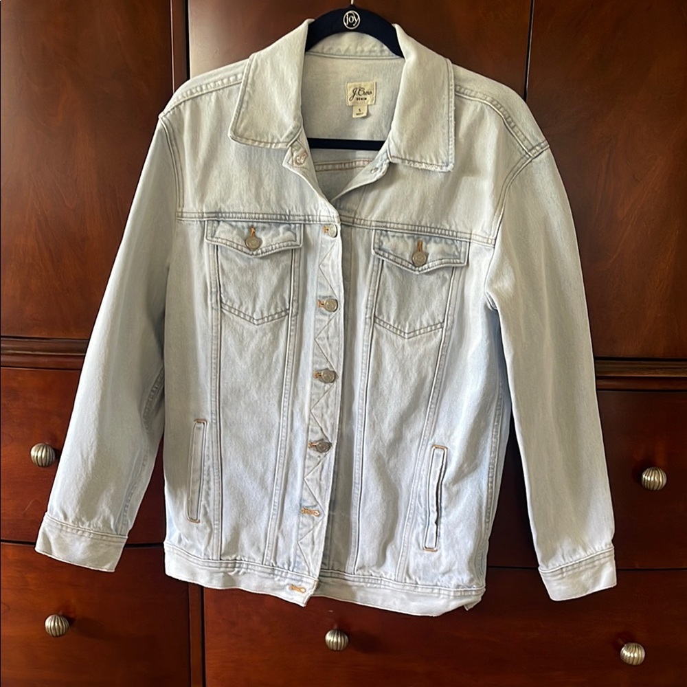 J. Crew Blue Jean Jacket Classic Styling
